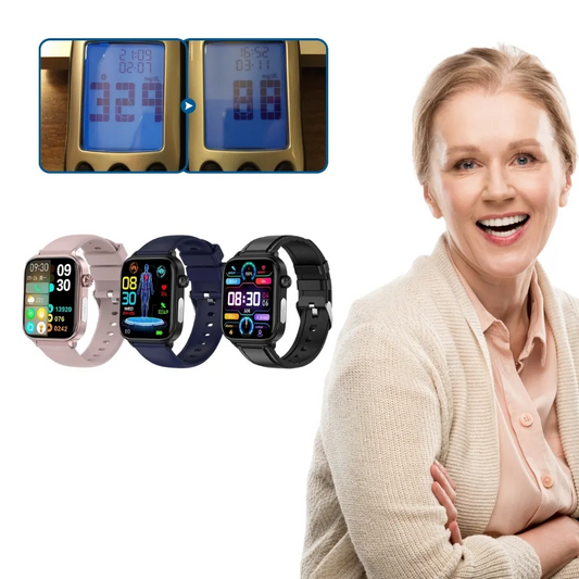 MediTrack® | Comprehensive Health Watch for Everyday Support UK