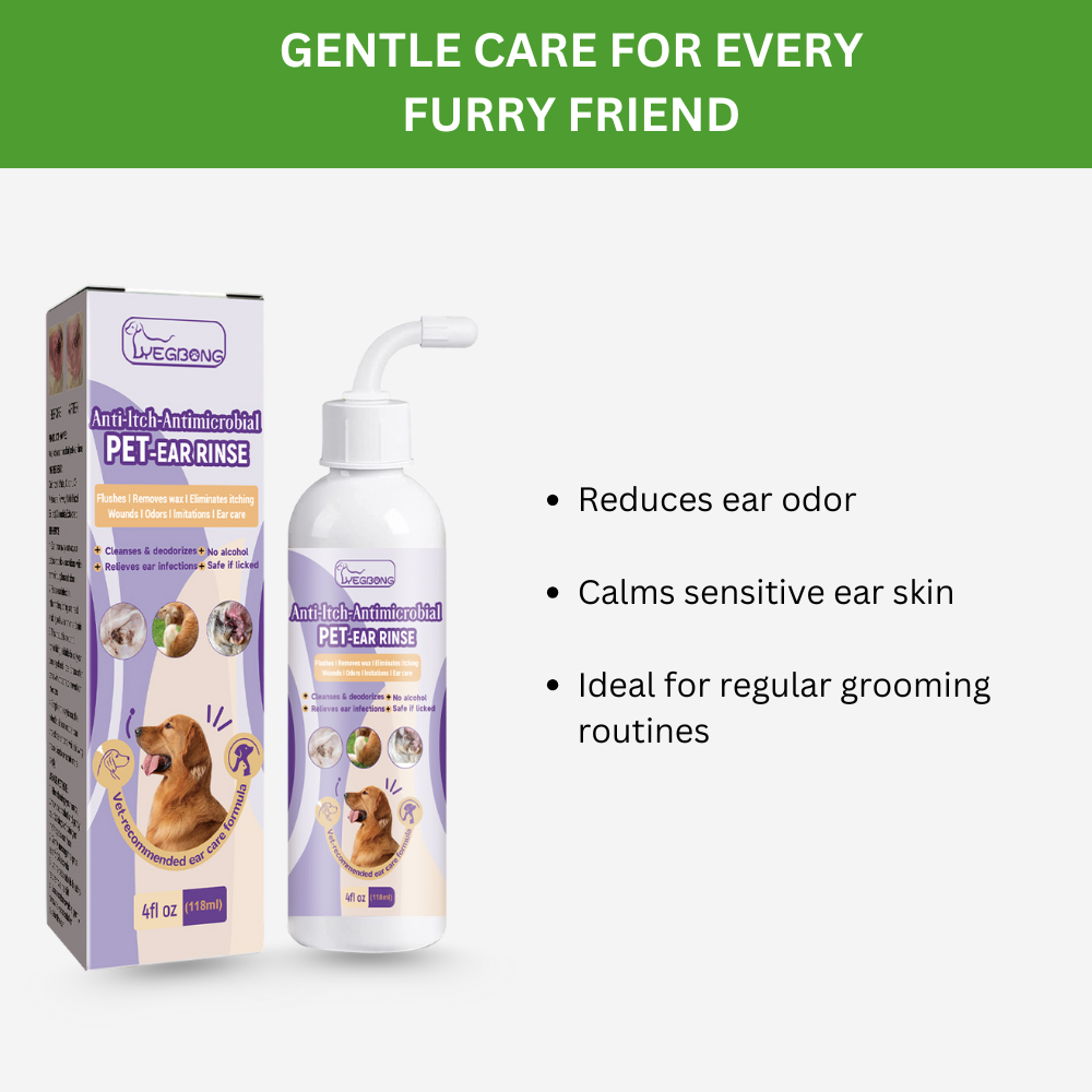 EarBliss® | Pet Ear Cleaner Spray – Keep Your Pet’s Ears Healthy and Clean