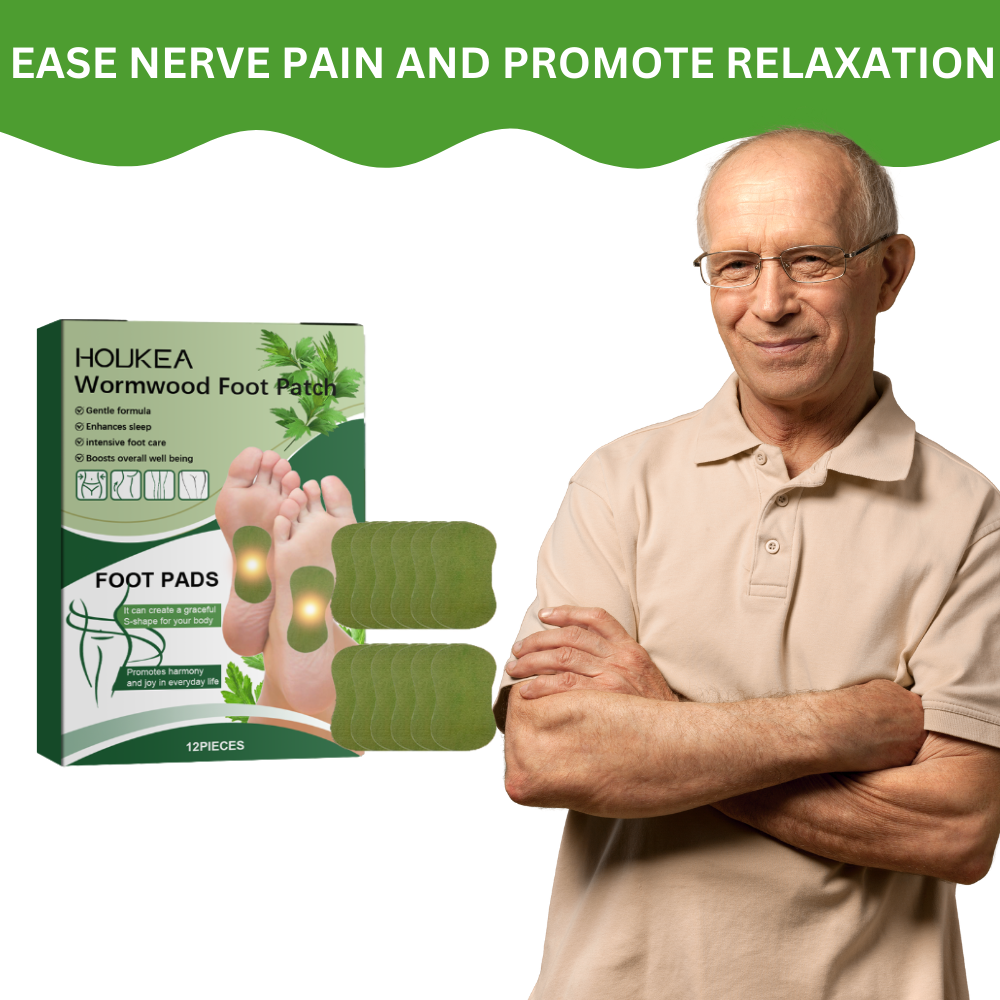 NeuroCare | Wormwood Foot Patch for Nerve Pain Relief and Relaxation